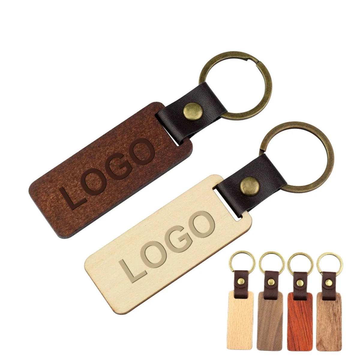 Wood Key Chain 1