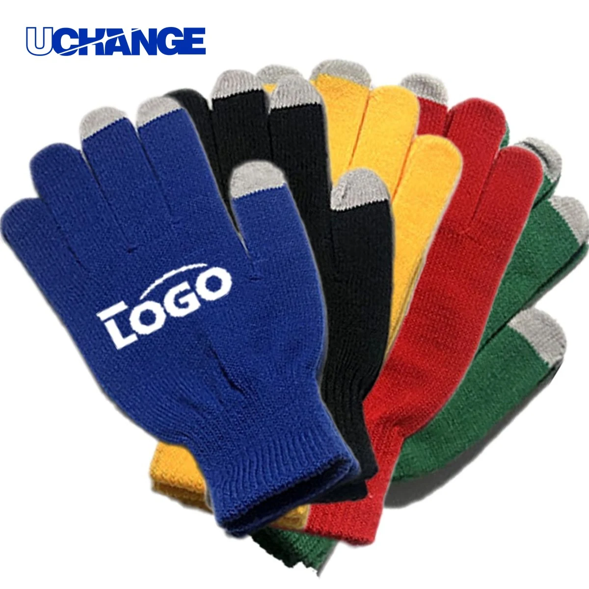 Stretch Knit Touchscreen Gloves for Texting 1