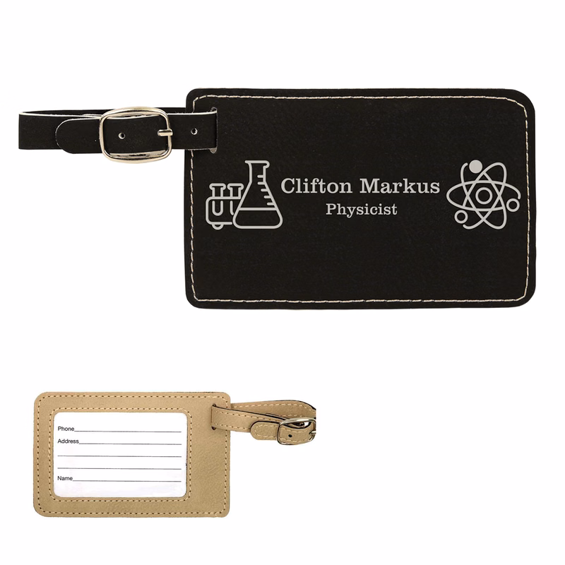 Leatherette Luggage Tag