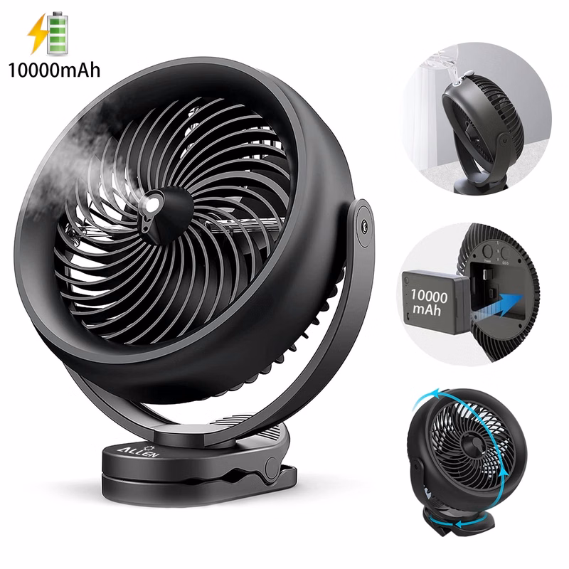 Cool Misting Fan With Clip
