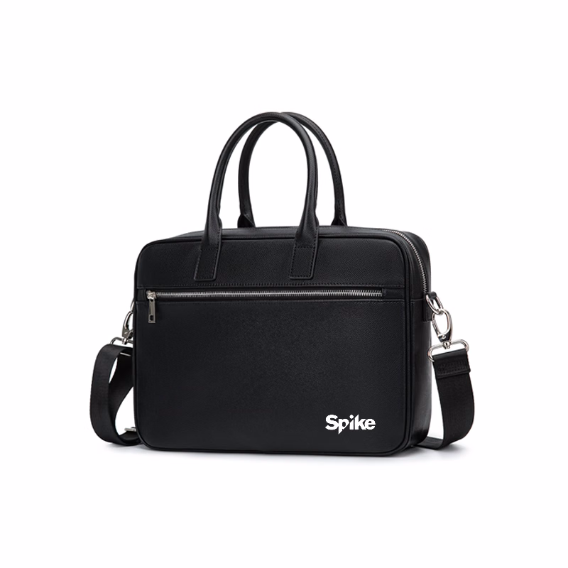 Custom Logo PU Leather Business Briefcase