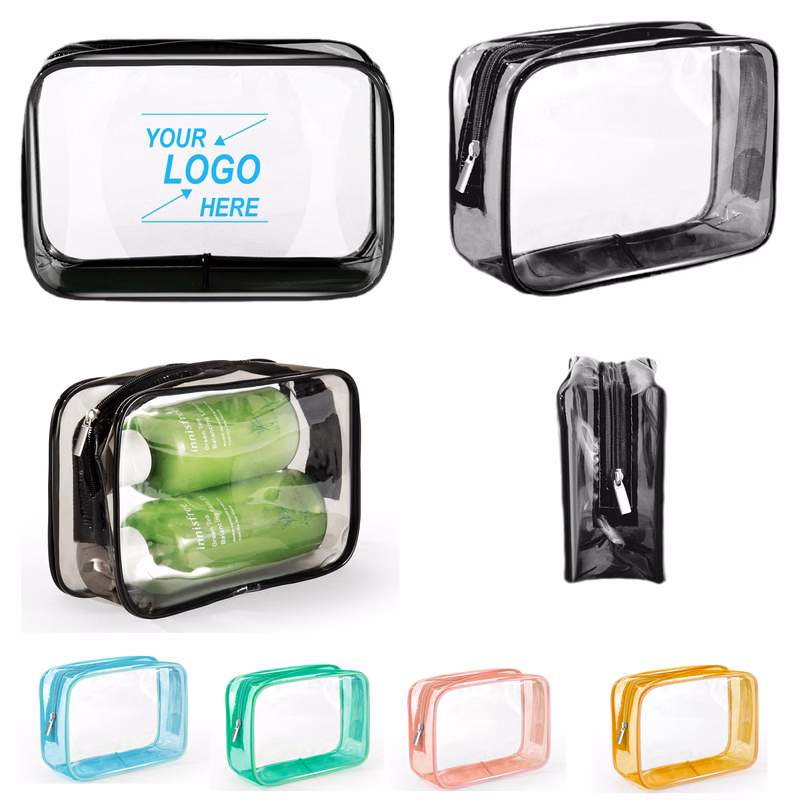 Clear TSA Approved Travel Toiletry Bag for Carry-On