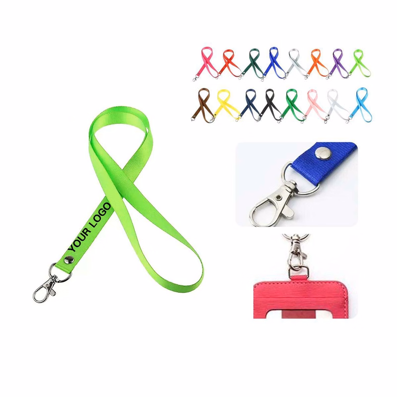 Polyester Lanyard with Sweat Resistant Material