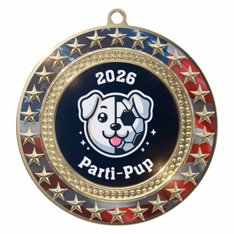 Express Vibraprint® Patriotic Insert Medallion
