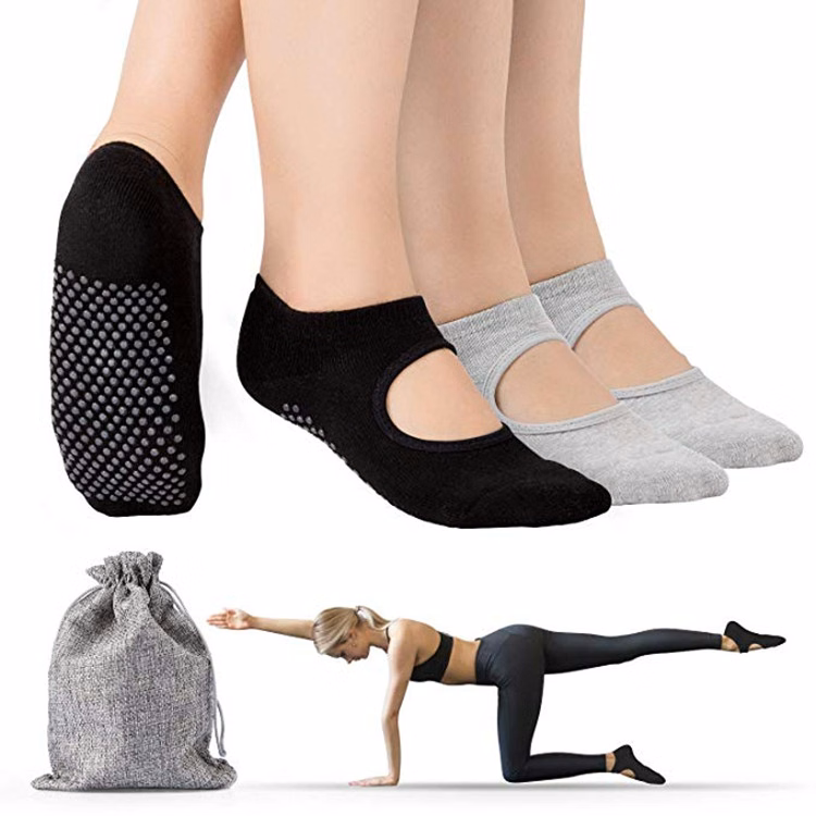 Tusscle Yoga Socks Non-Slip Yoga Socks