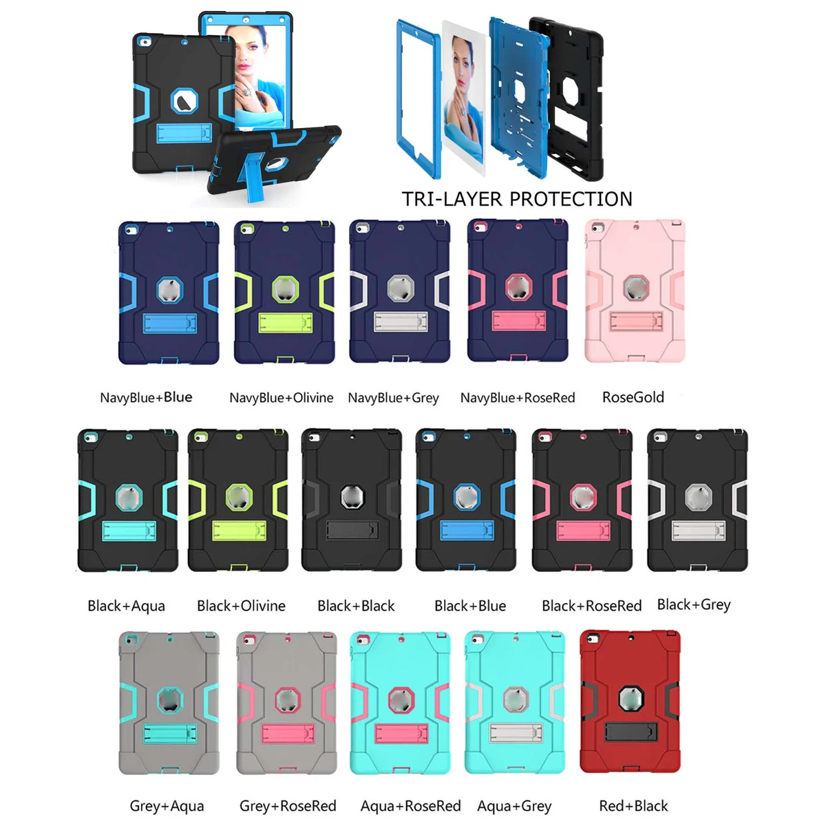 iBank ® Shockproof Case for iPad 10.9" 10th Gen 2022, 11" 11th Gen 2025 1