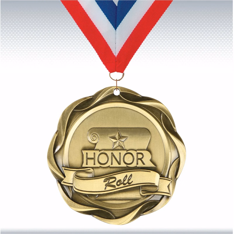 3" Fusion Honor Roll Medal