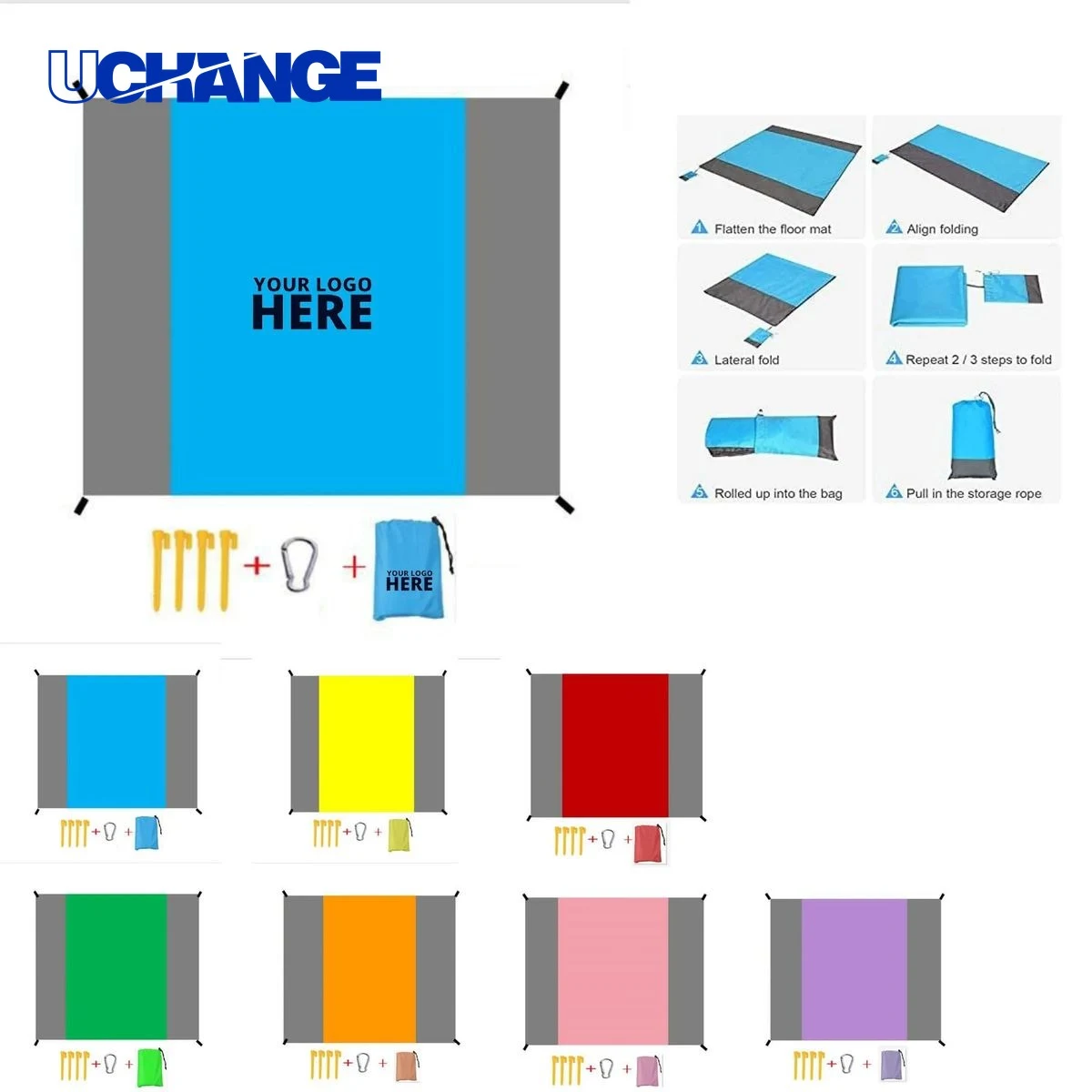 Sand-Free Beach Picnic Mat 1