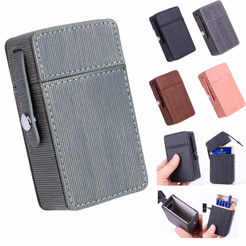 Men's Cigarette Leather Case