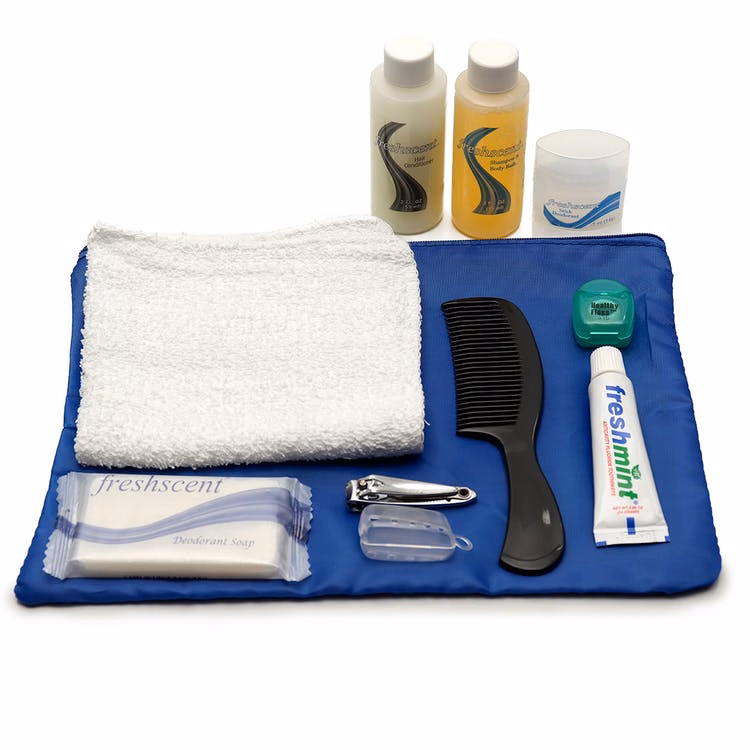 Standard Travel Kits - 11 Piece Vanity Bag