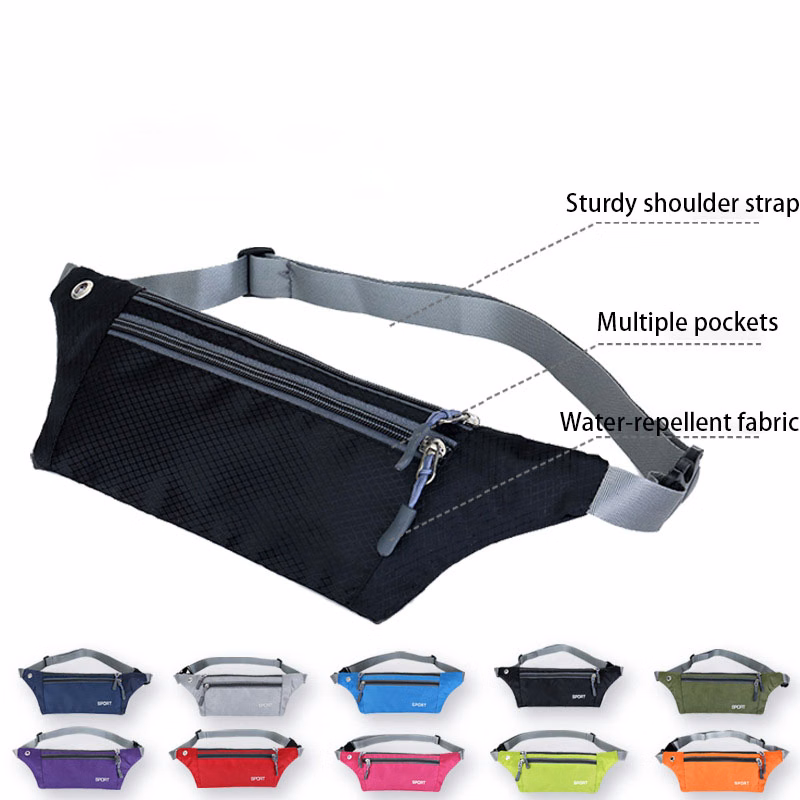 Lightweight Water-Repellent Running Waist Pack