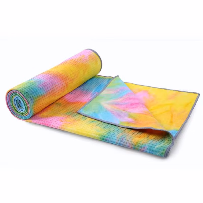 Full Color Waffle Yoga Mat Towel