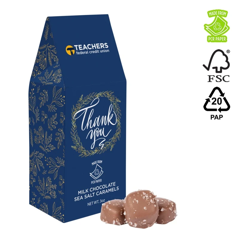 Eco Gable Box- Milk Sea Salt Caramel 1