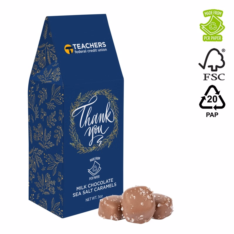 Eco Gable Box- Milk Sea Salt Caramel