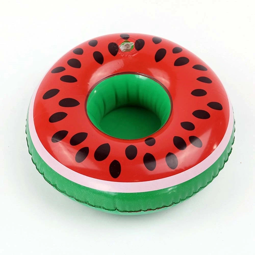 PVC Inflatable Watermelon Cup Holder 1