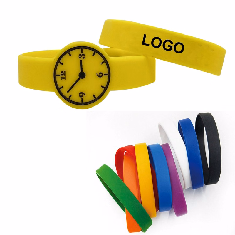 Custom Shaped Silicone Wristbands