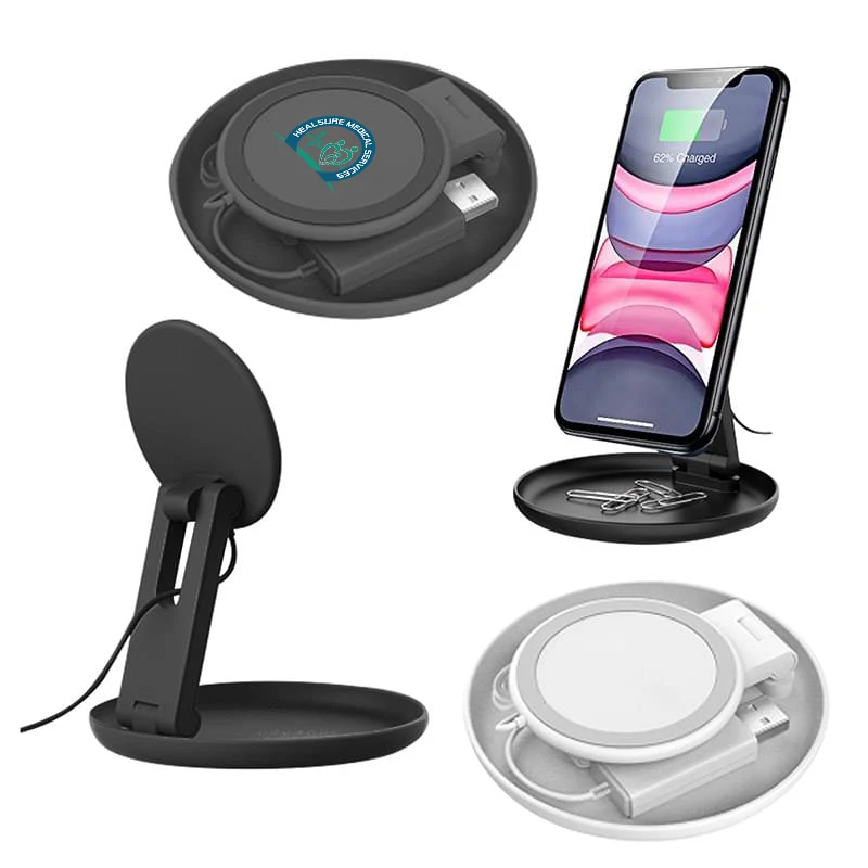 Mag Max Desktop Wireless Charger With Catchall Tray 1