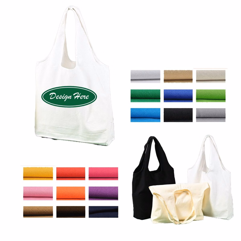 Unisex Canvas Student Bag Customizable Printing