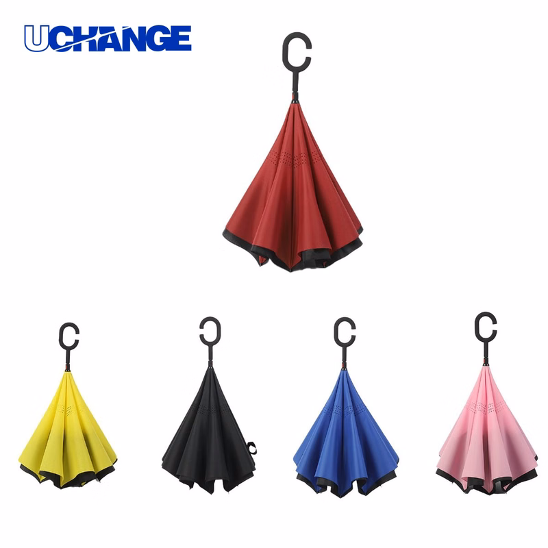 Reverse Folding Umbrella for Rain