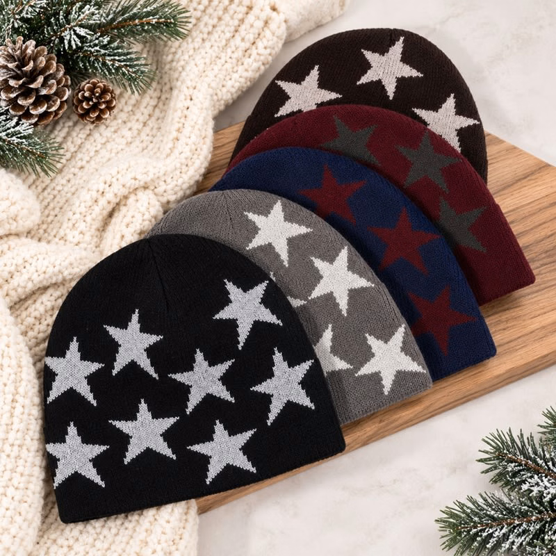 Star Knit Beanie