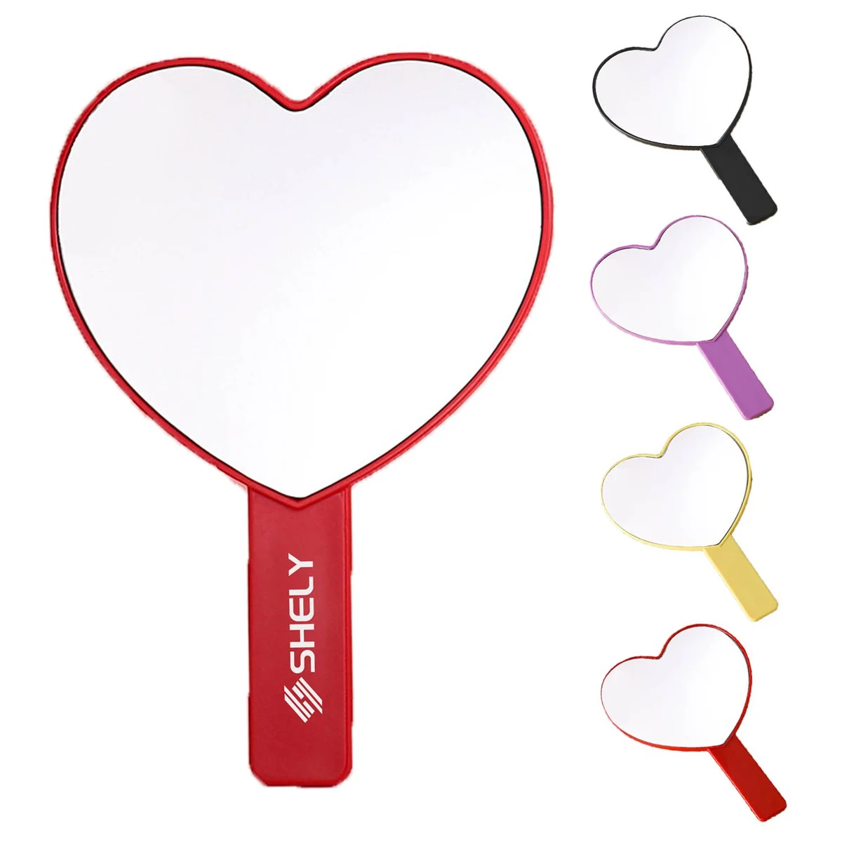 Heart Shaped Handheld Mirror 1
