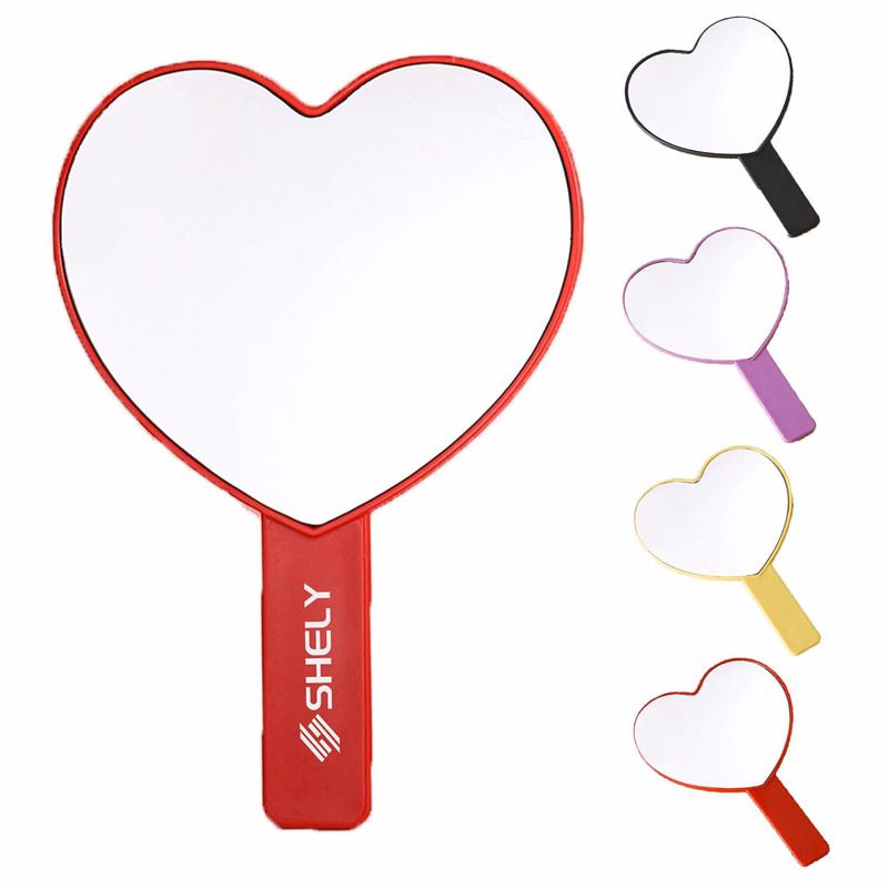 Heart Shaped Handheld Mirror