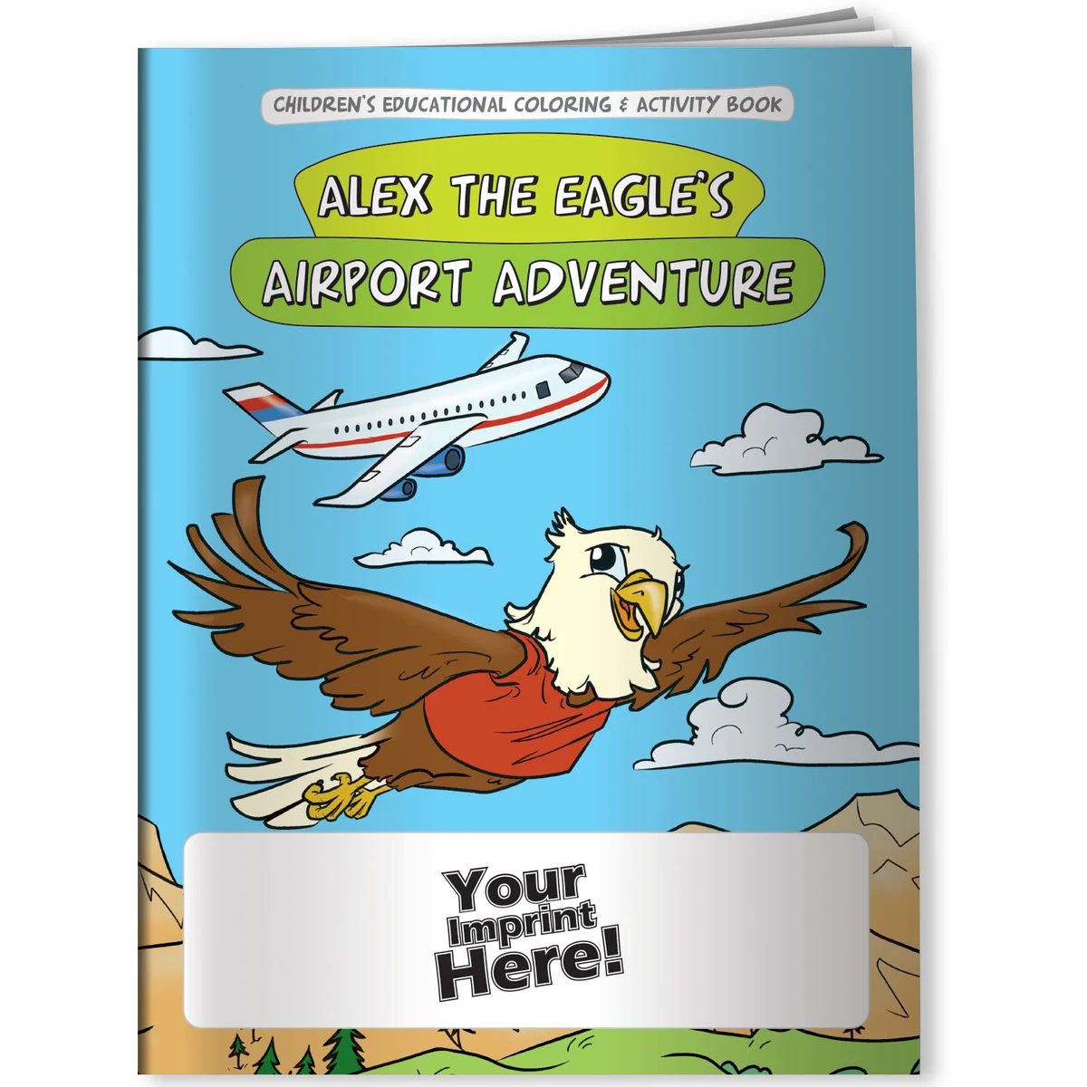 Coloring Book - Alex the Eagle's Airport Adventure 1