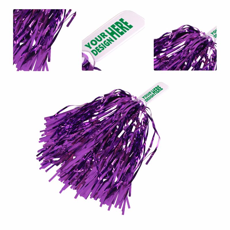 MOQ50 Personalized Cheerleading Poms for Performances