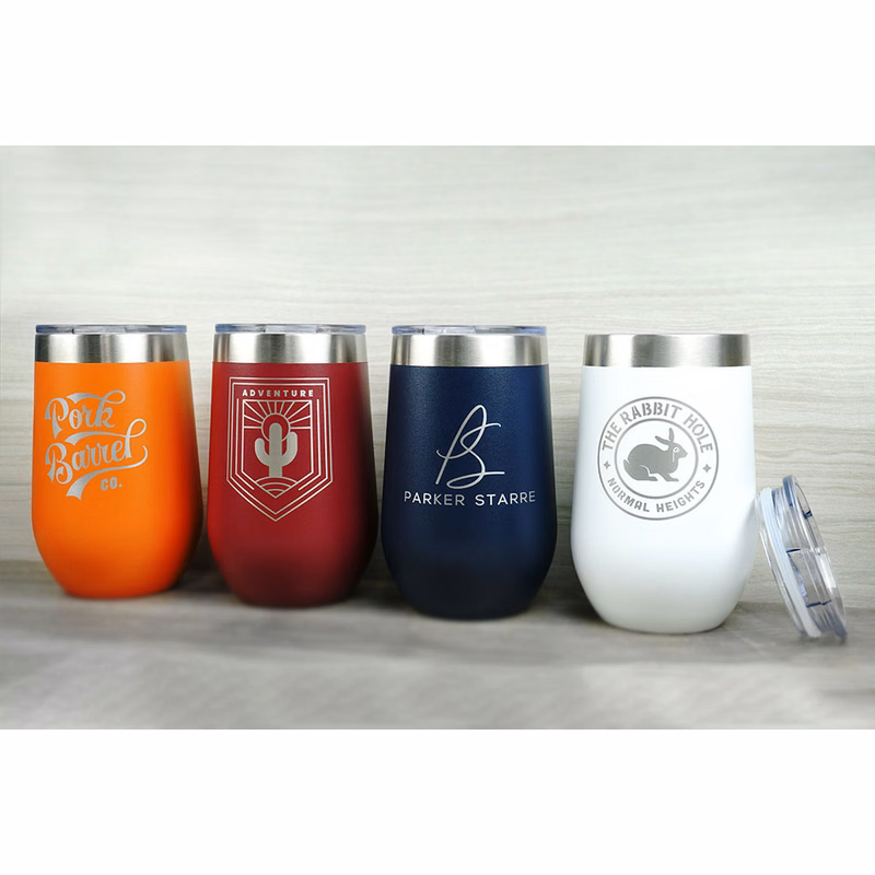 16 oz. Polar Camel Metal Wine Tumbler