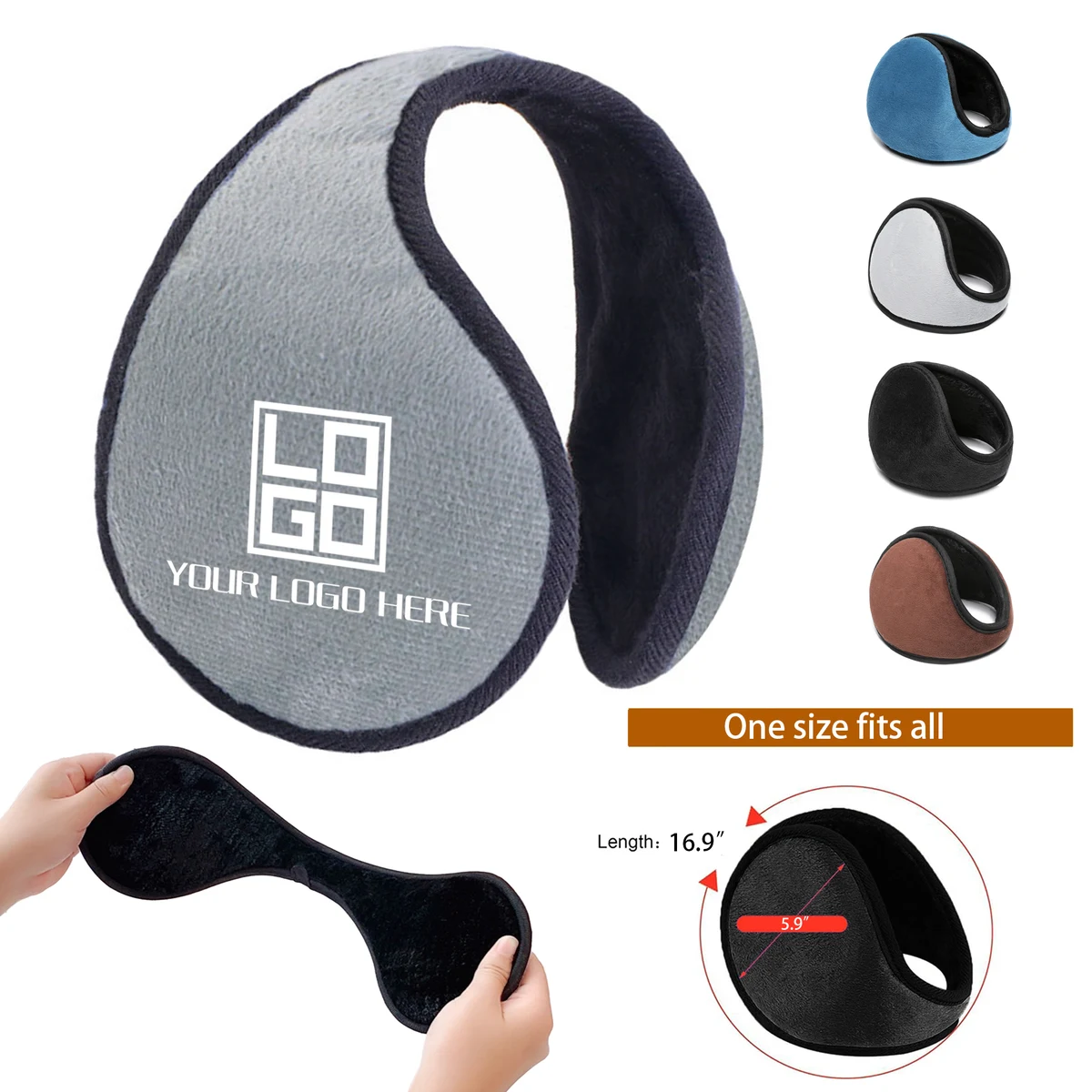 Winter Thick Earmuffs One Size Fits All 1