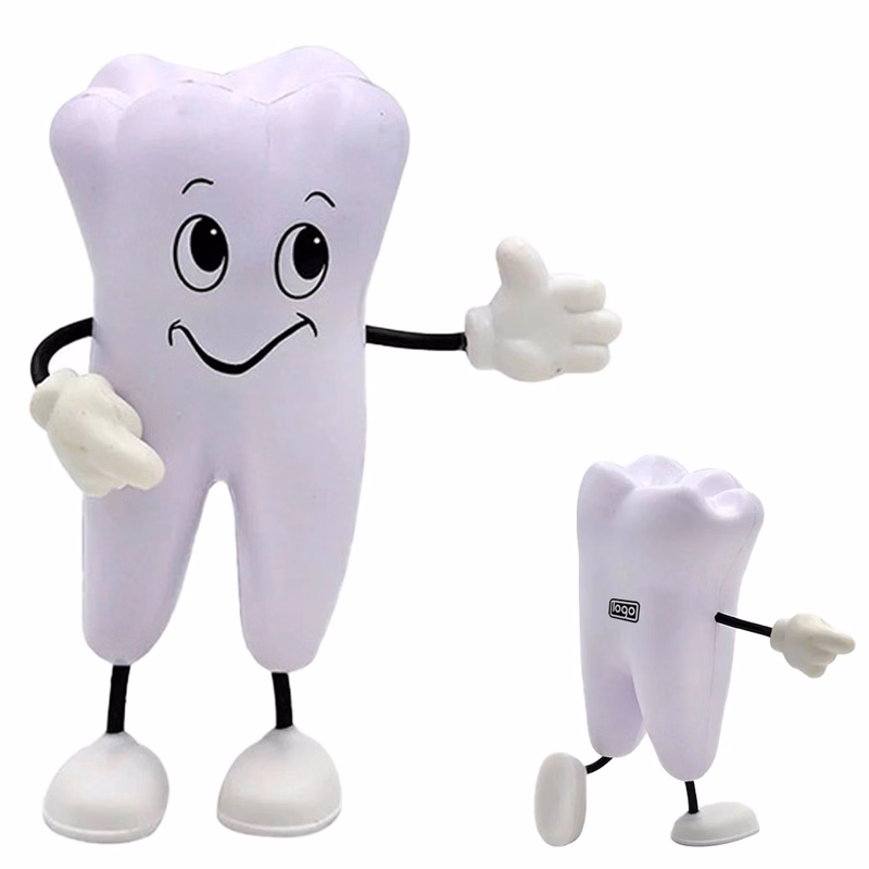 PU Foam Hand Foot Human Teeth Toy