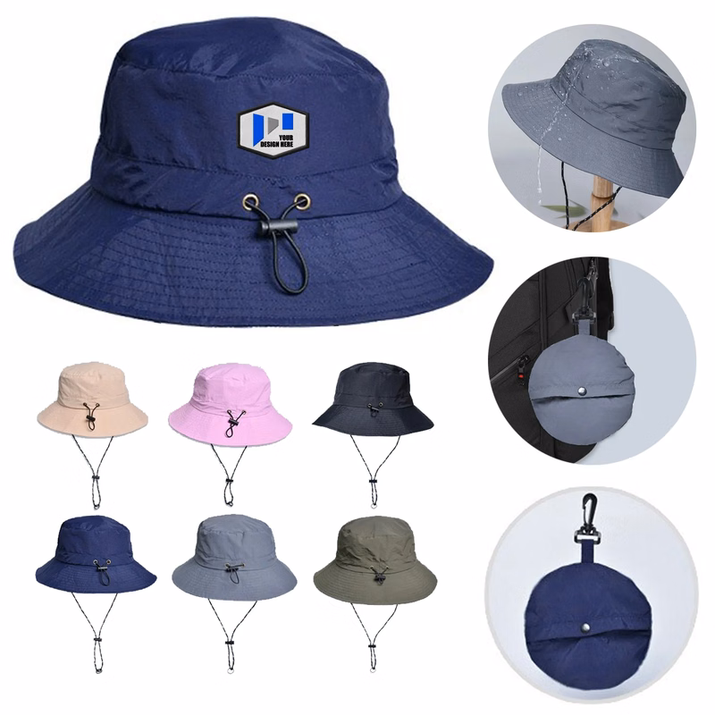 Quick Dry Foldable Bucket Fishing Hat