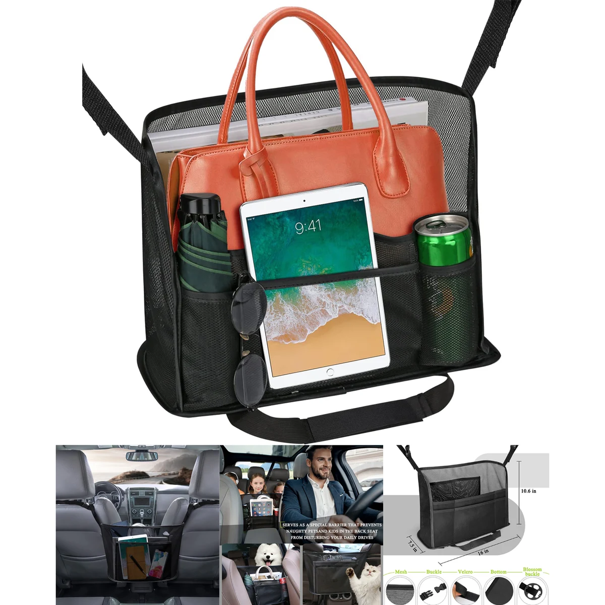 Car Net Pocket Handbag 1