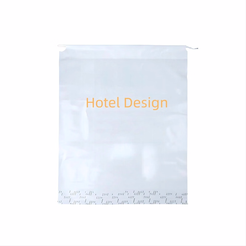 18'' x 19.5'' Pe Hotel Drawstring Laundry Bag