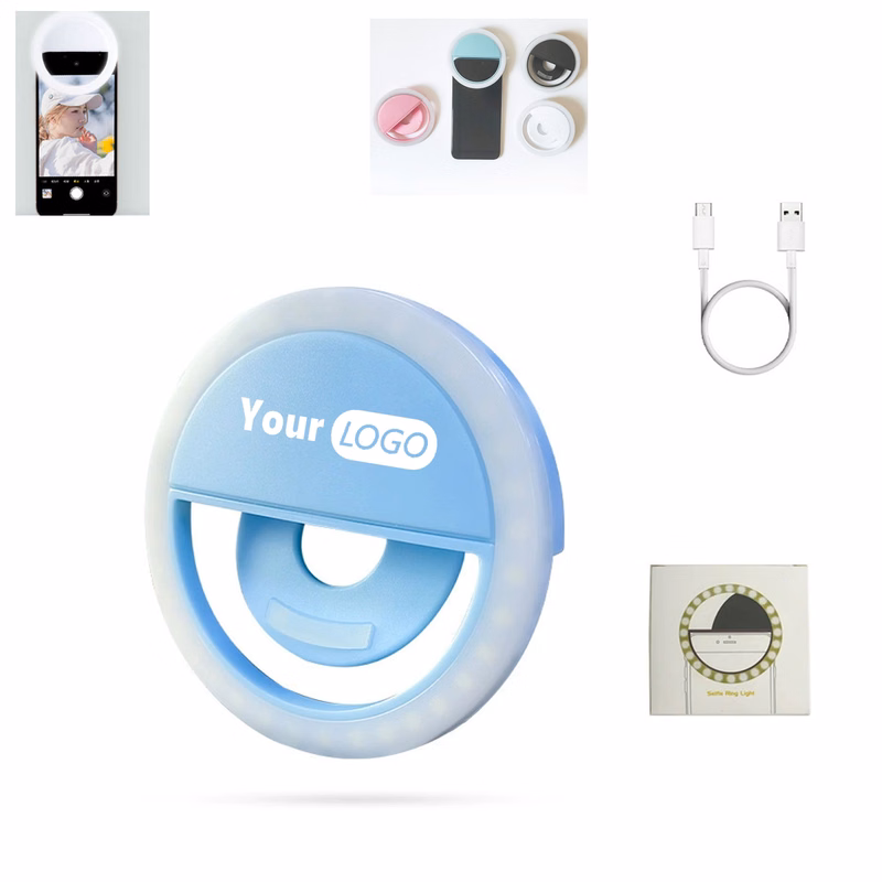 MOQ 100PCS LED Mobile Phone Selfie Ring Fill Light