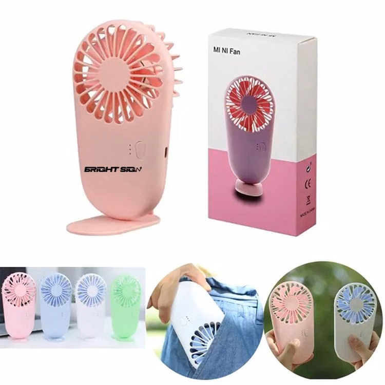 Mini 3-Speed Pocket Fan with One-Touch Control