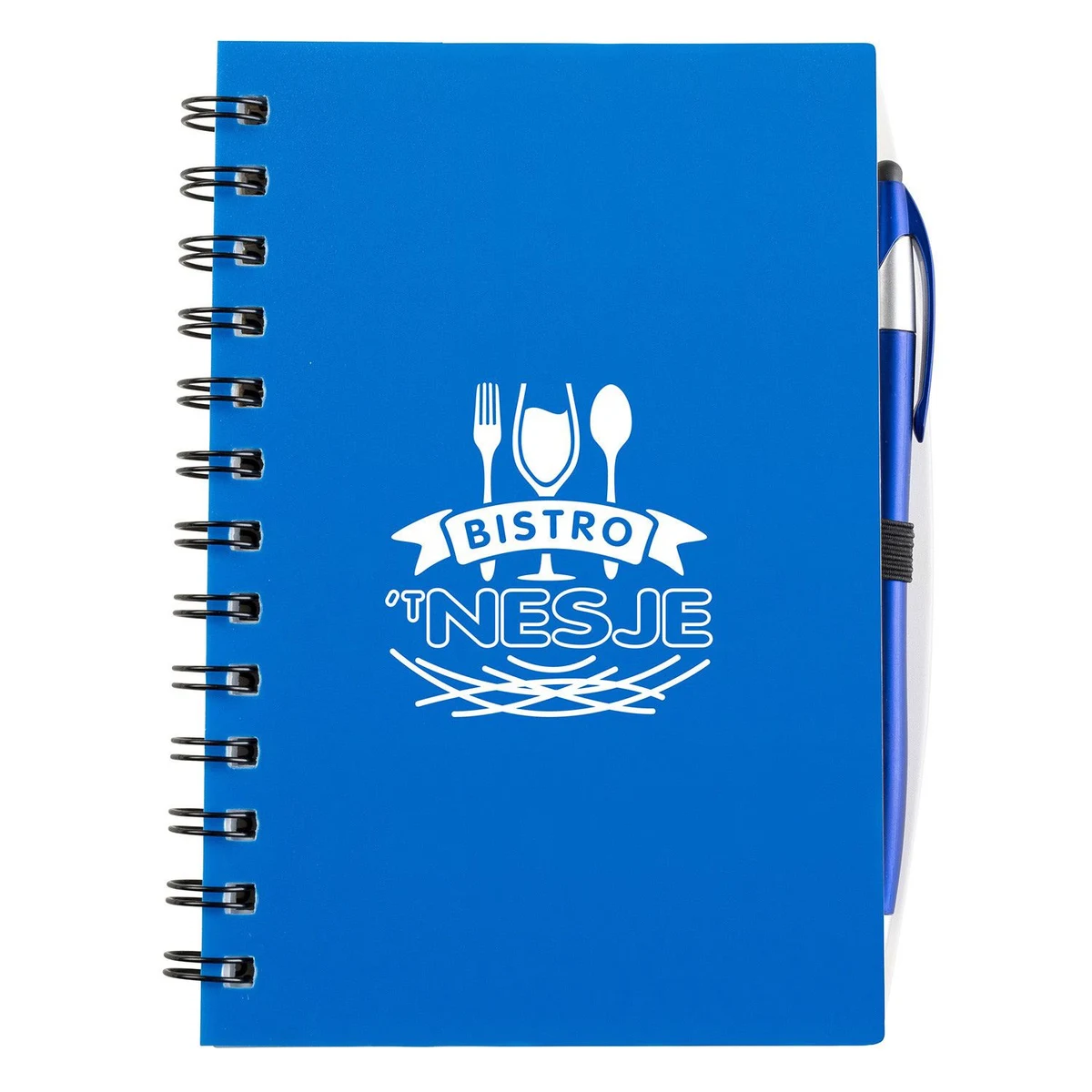 Plastic Spiral Bound Journal w/Pen 1