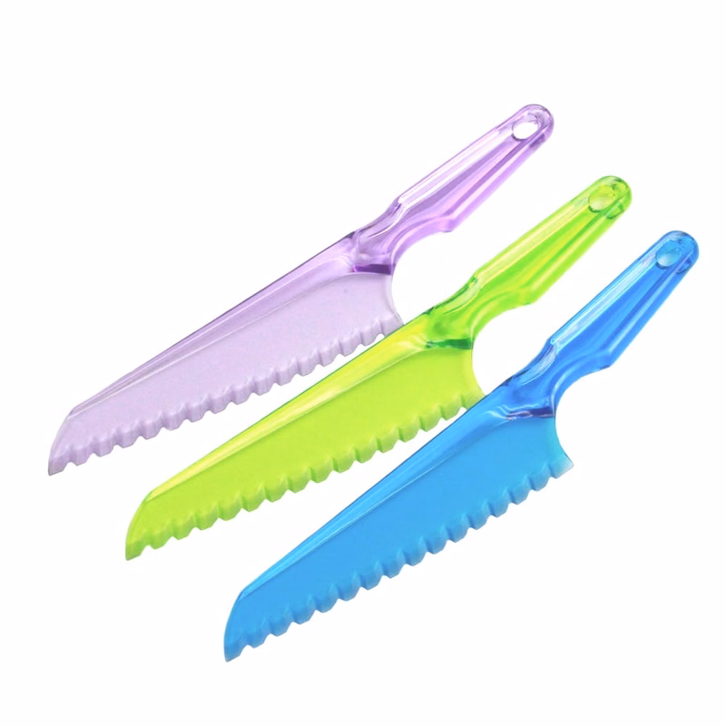 Plastic Lettuce Knife - Assorted Colors BPA free