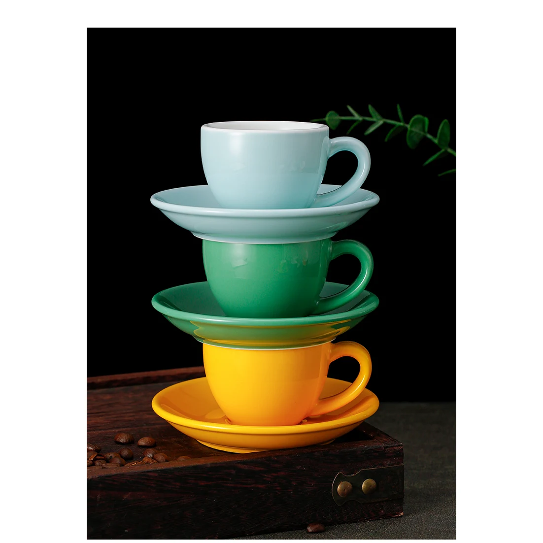 Ceramic 3 OZ Espresso Cups 1