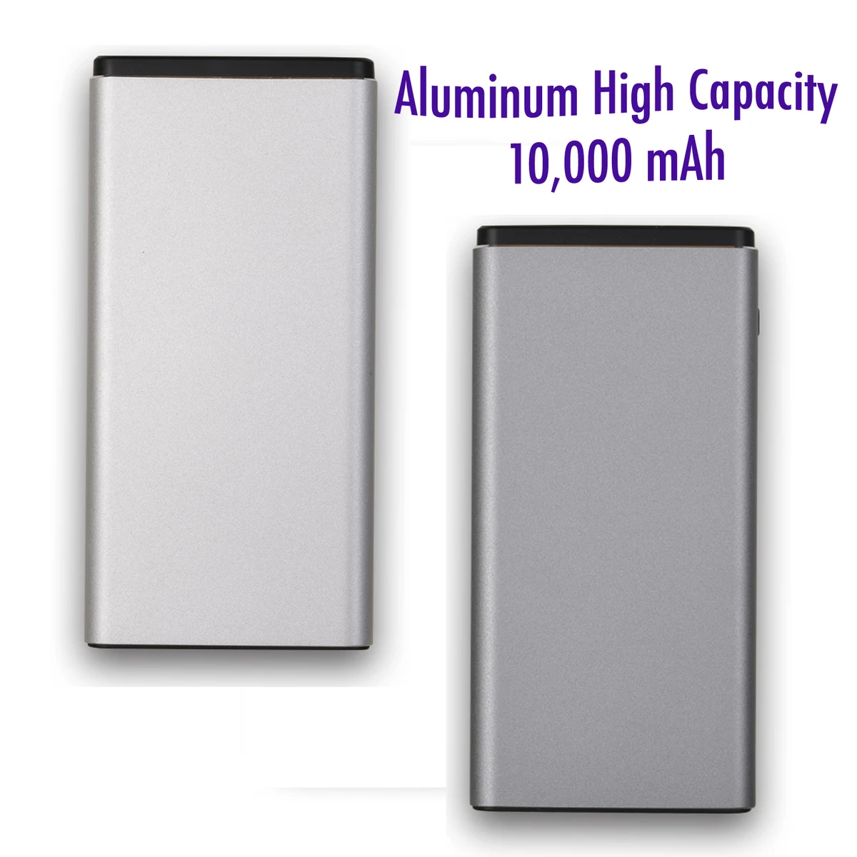 Aluminum High Capacity 10,000 mAh Power Bank 1