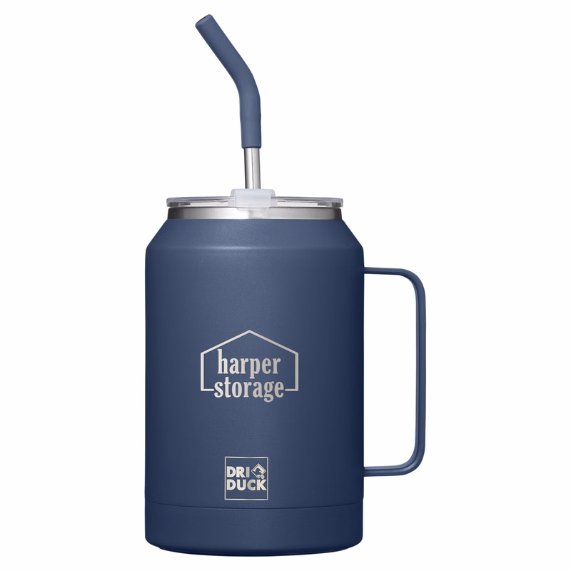 Maverick 32 oz Insulated Stainless Steel Mug With Straw