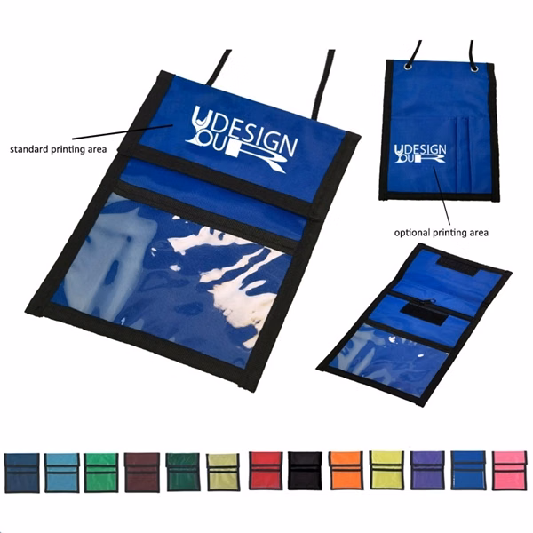 Custom Neck Wallet Badge Holder MOQ100