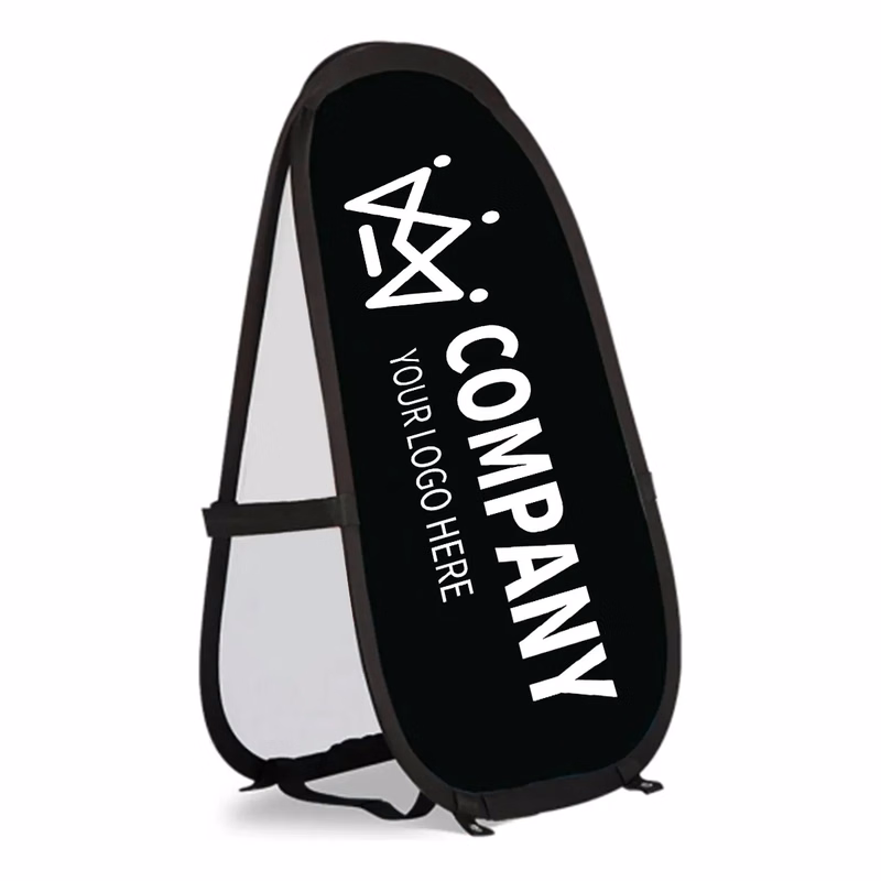 Customizable Color Patterns and Logo Vertical Pop Up A Frame