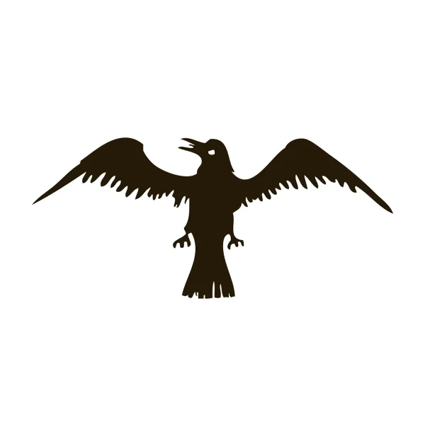 Special Historical Stick Flag - Raven 1