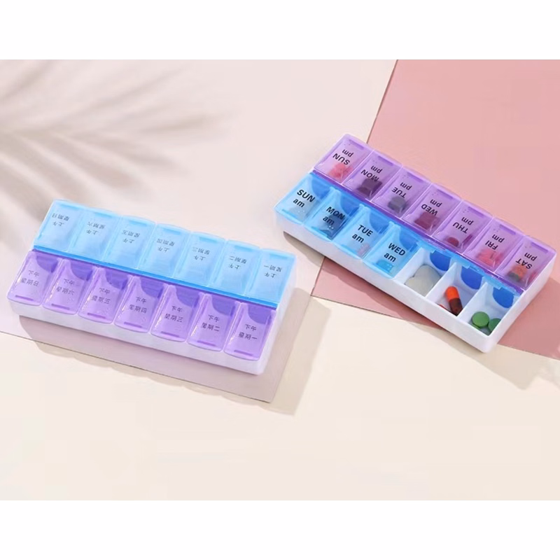Two-color Medicine Box