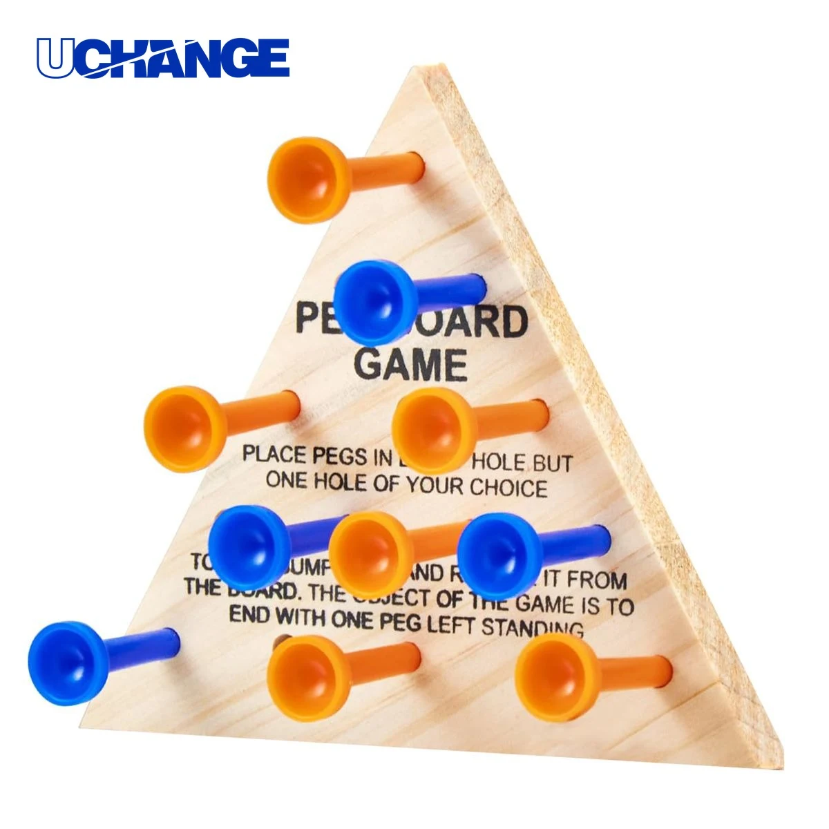 Triangle IQ Strategy Puzzle Toy for Desk Play 1