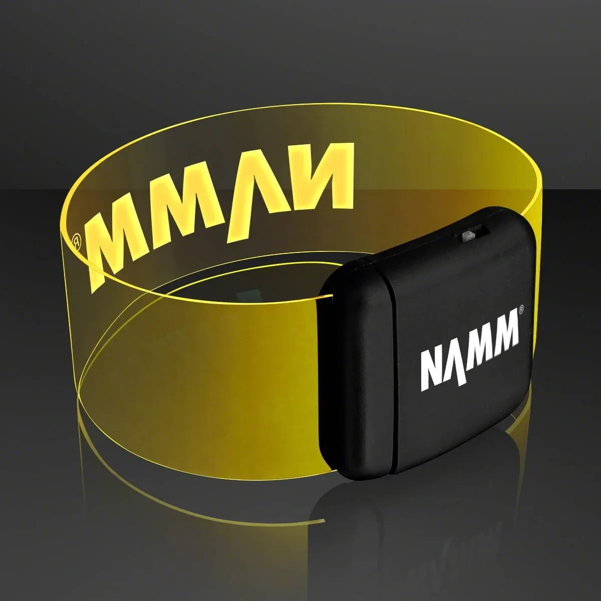 Cosmic Yellow LED Magnetic Clasp Bracelets 1