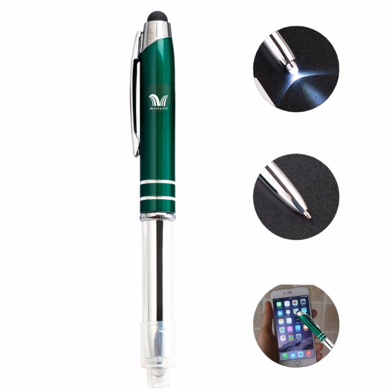 Multifunctional Touch Screen Metal Light Pen