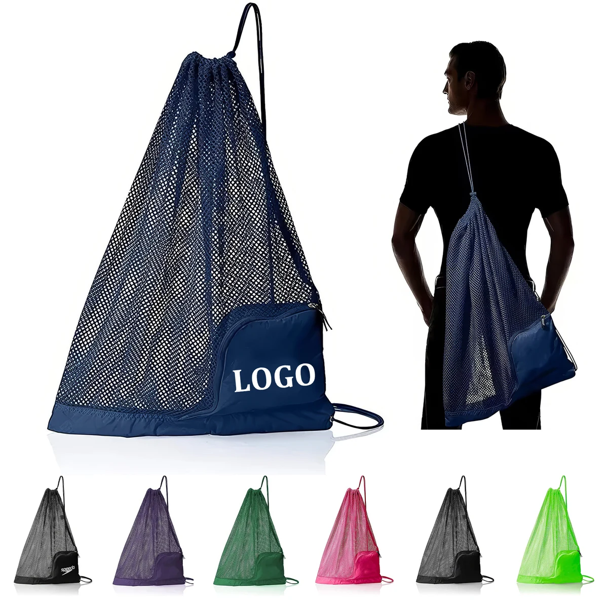 Unisex Adult Ventilator Mesh Equipment Bag 1