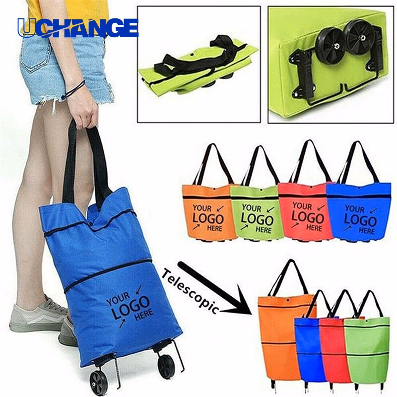 Foldable Shopping Trolley Bag for Groceries